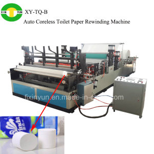 Fully Automatic Tubeless Small Toilet Paper Roll Rewinding Machine