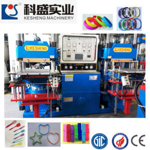 Rubber Molding Machine for Wrist Band Silicone Products (KS200FR)